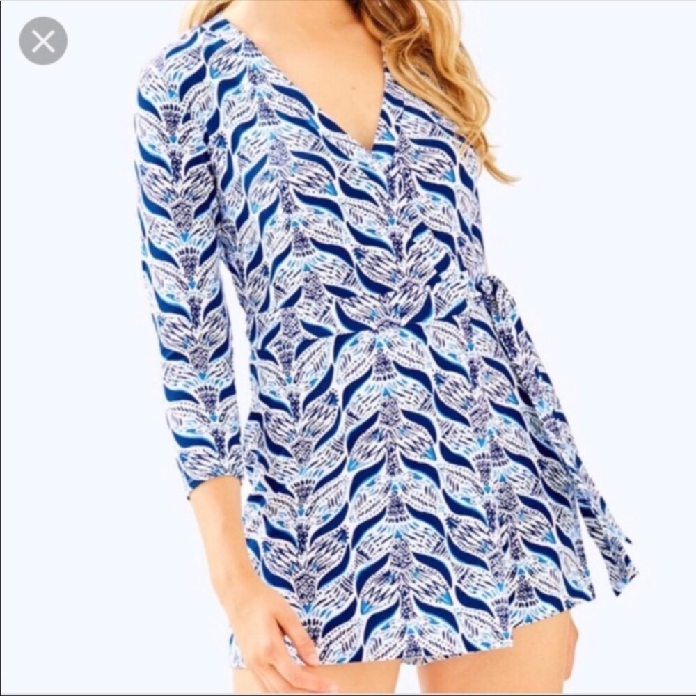Lilly Pulitzer Karlie Wrap Romper
